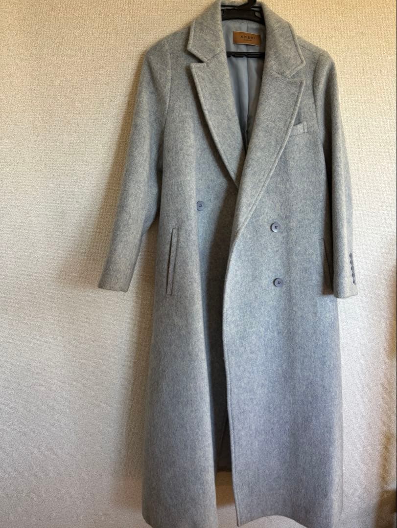 連休価格【ameri】UNDRESSED BACK FLARE COAT