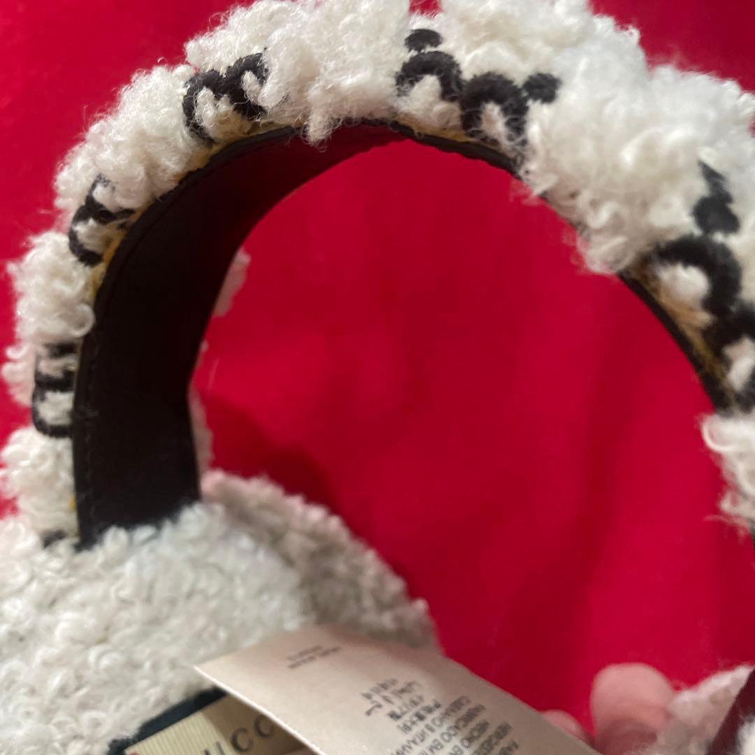 確実正規品 GUCCI イヤーマフ 耳当て