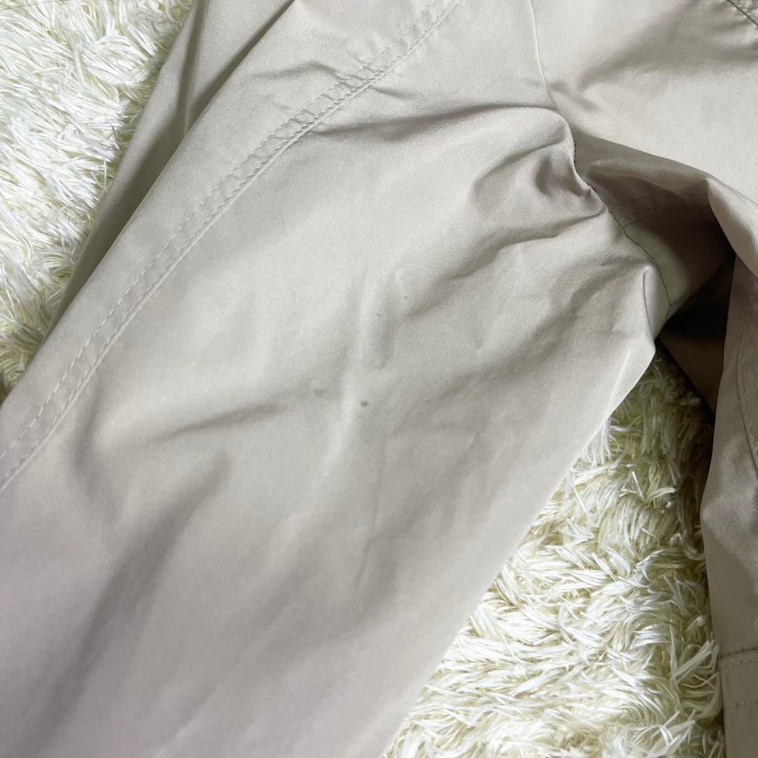 メガチェック/はっ水】バーバリーロンドン スプリングコート ベージュ