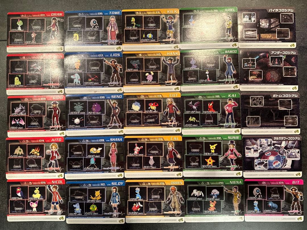 ポケモンコロシアム ダブルバトルカードe+ 25種セミコンプ - メルカリ