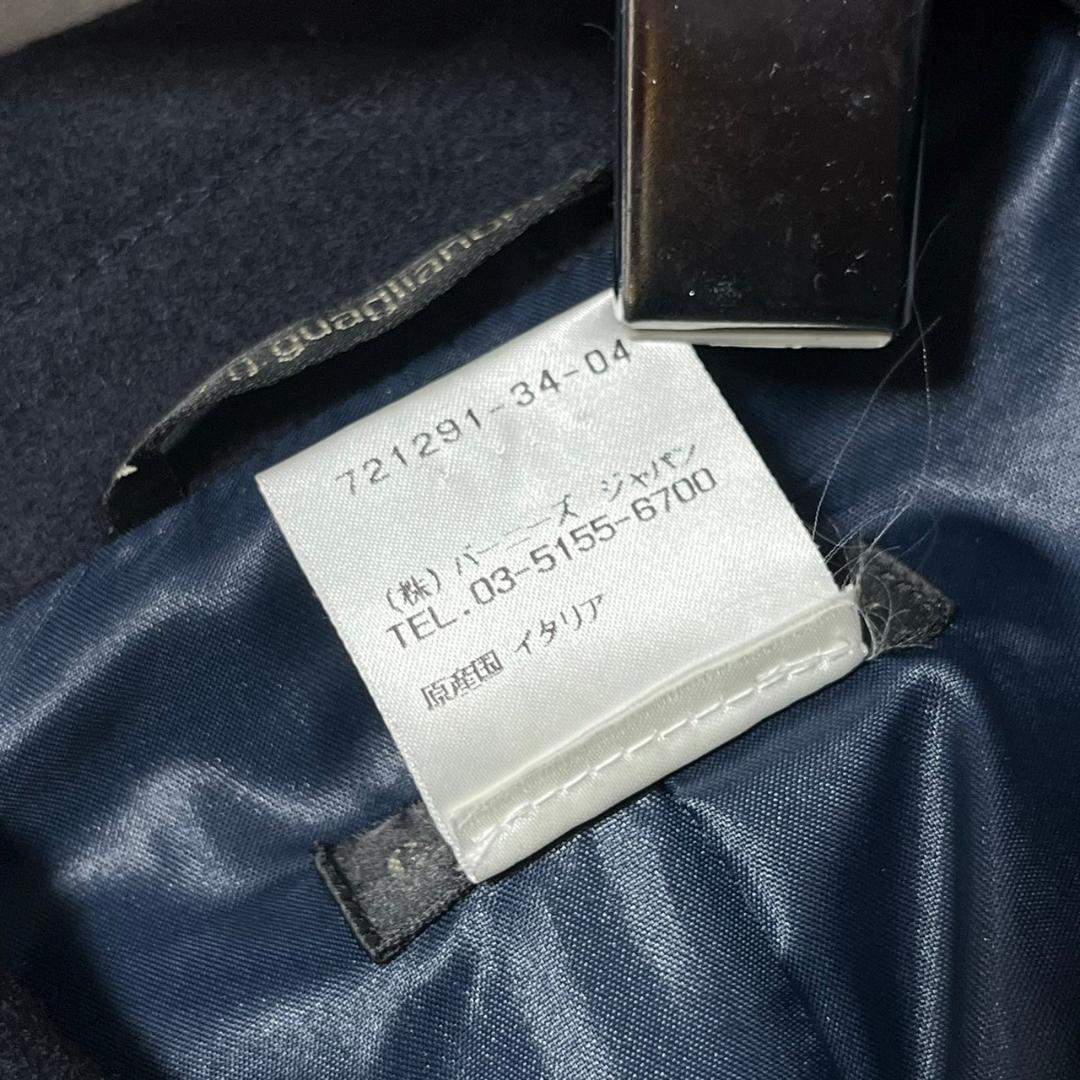 G.GUAGLIANONE イタリア製 カシミア混 ダブル コート N450