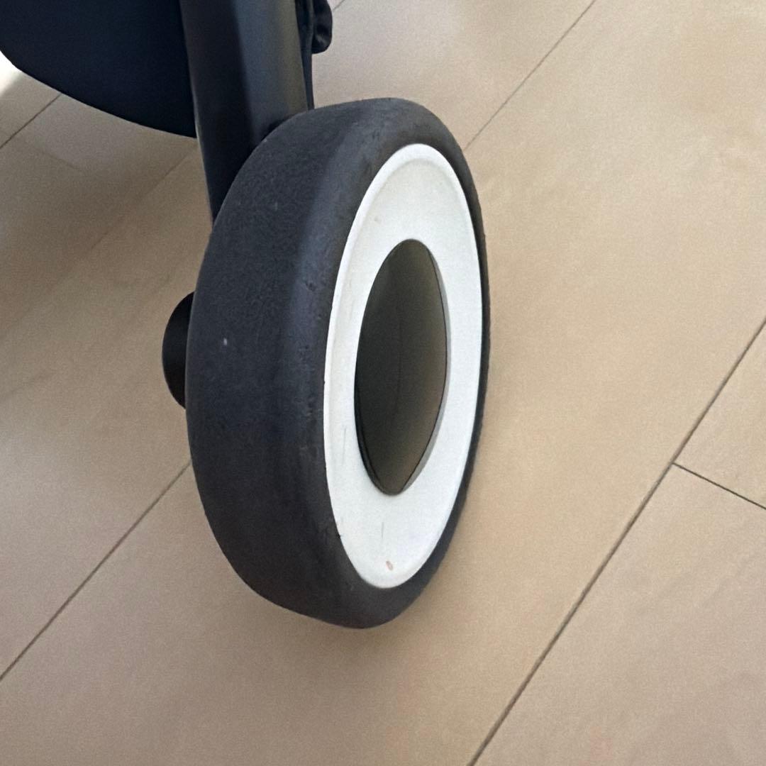 【除菌済み】サイベックス　リベル　オフホワイト　子ども用品　ベビーカー