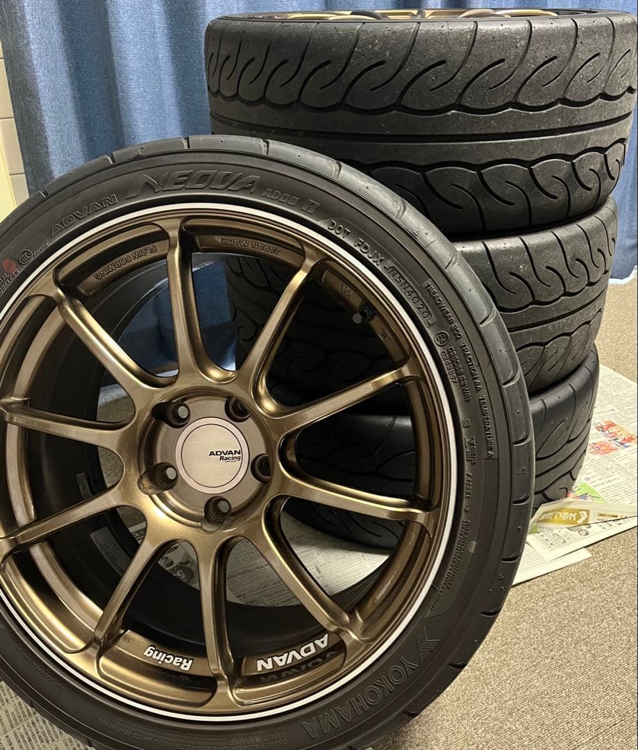 ヨコハマ アドバンレーシング RS3 タイヤホイール4本 楽天市場】ヨコハマ アドバン レーシング RS3 アルミホイール 18×9.5J