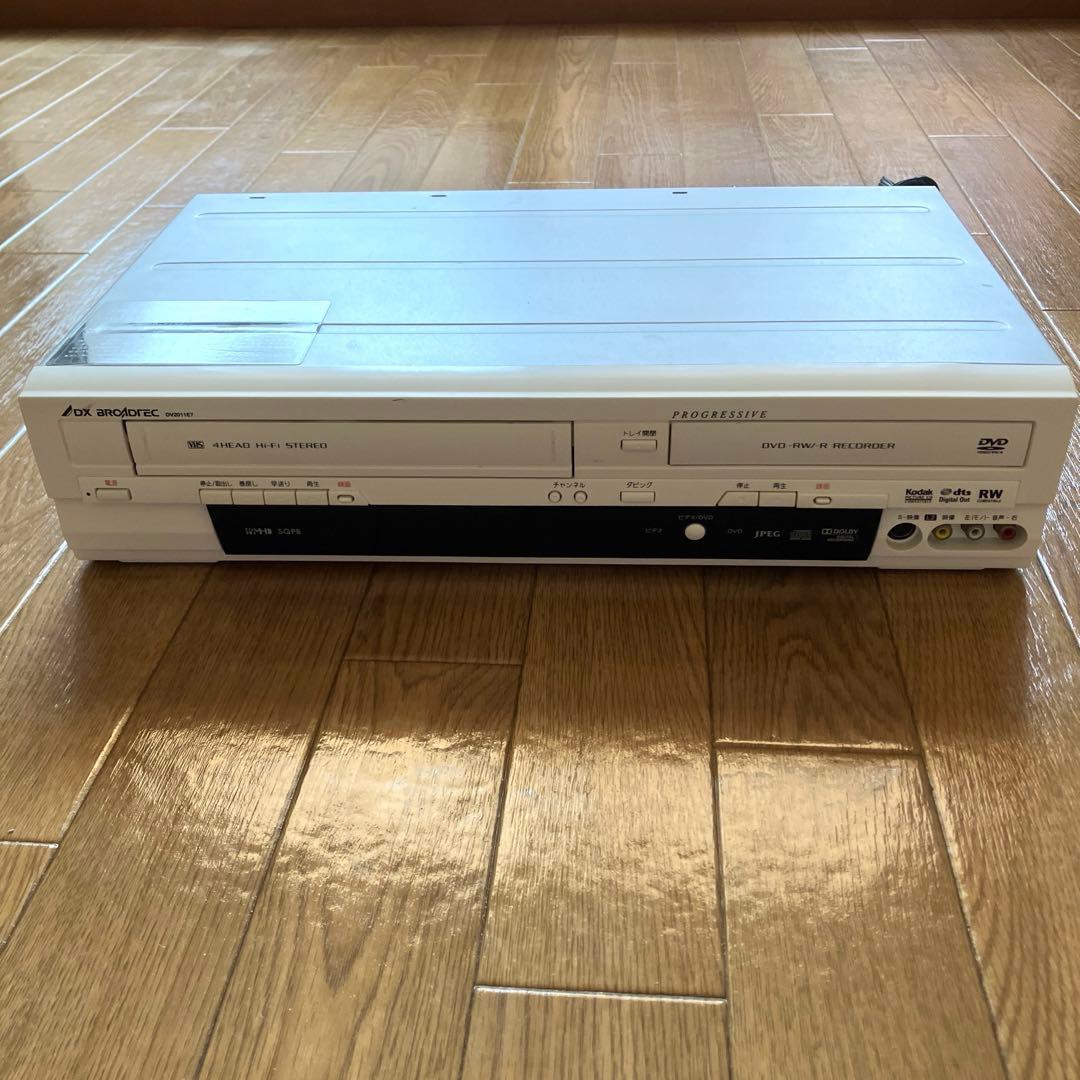 DX BROADTEC DV2011E7 ビデオDVDレコーダー 取扱説明書付き - メルカリ