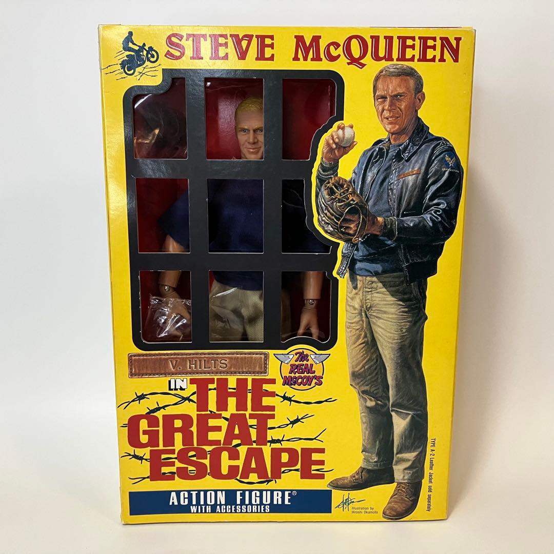 トイズマッコイ スティーブ マックイーン アクションフィギュア「大脱走」 トイズマッコイ スティーブ・マックイーン 大脱走 アクション