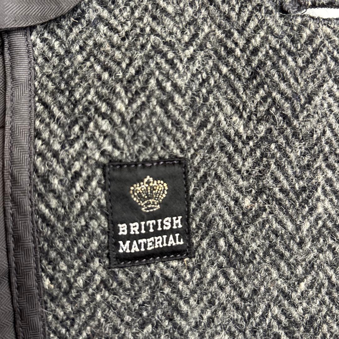GINZA YAJIMA】チェスターコート HarrisTweed 日本製 - メルカリ