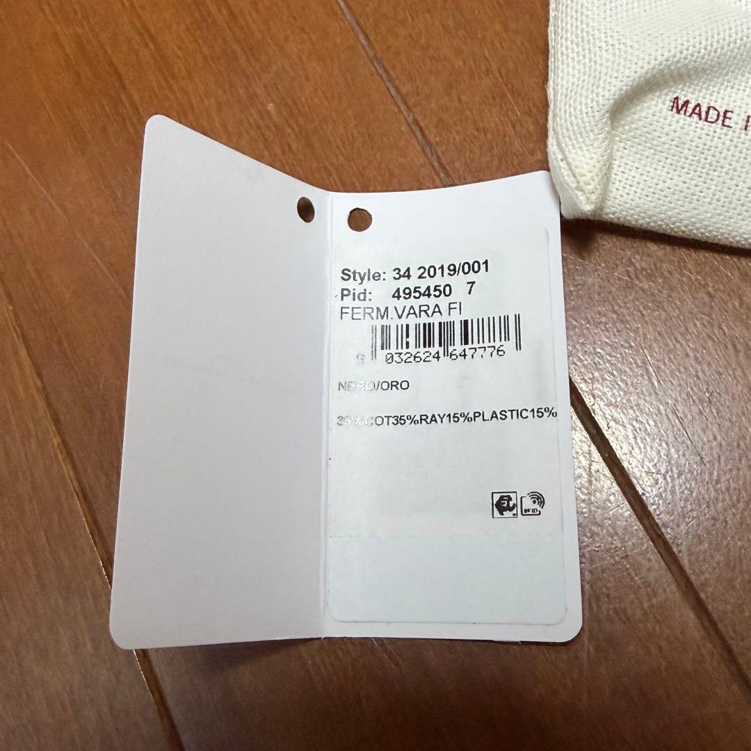 Salvatore Ferragamo ブラックヘアバレッタ　黒　フェラガモ