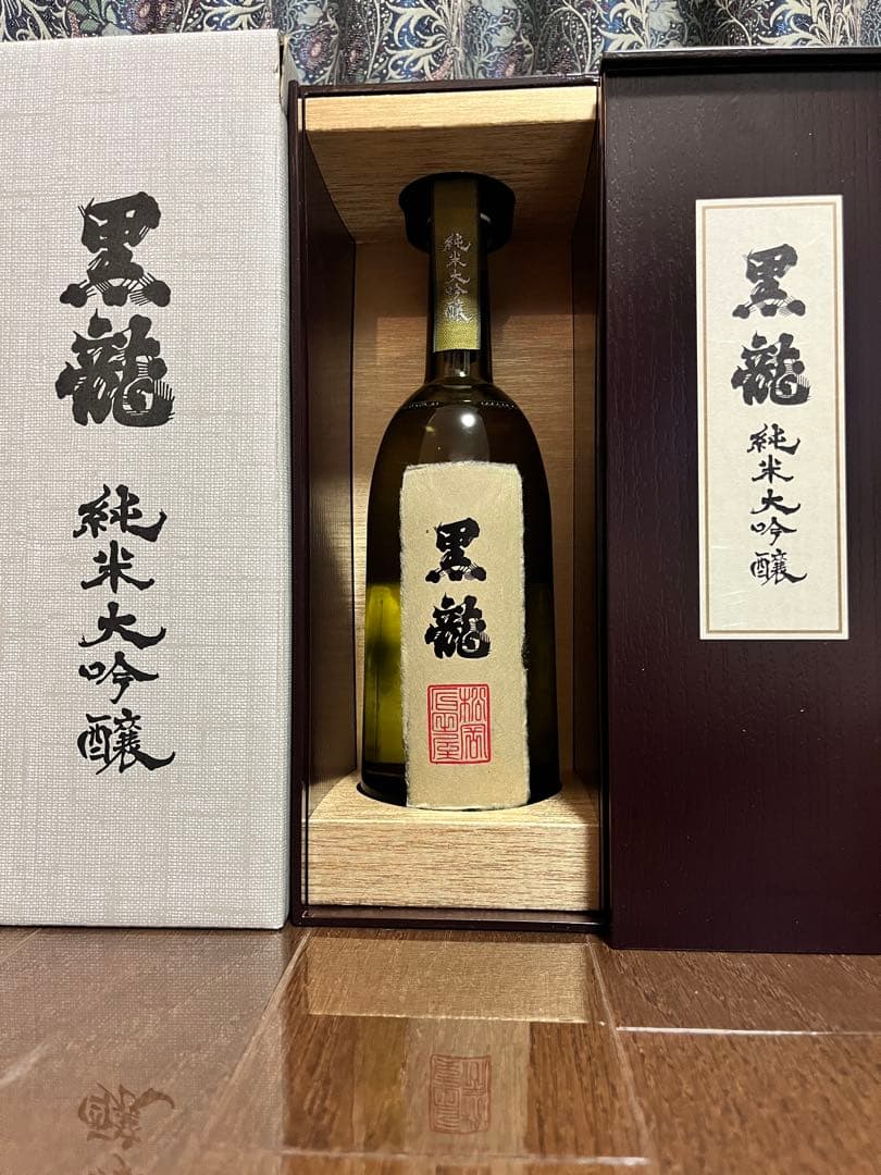 黒龍 純米大吟醸 720ml 木箱入り - メルカリ