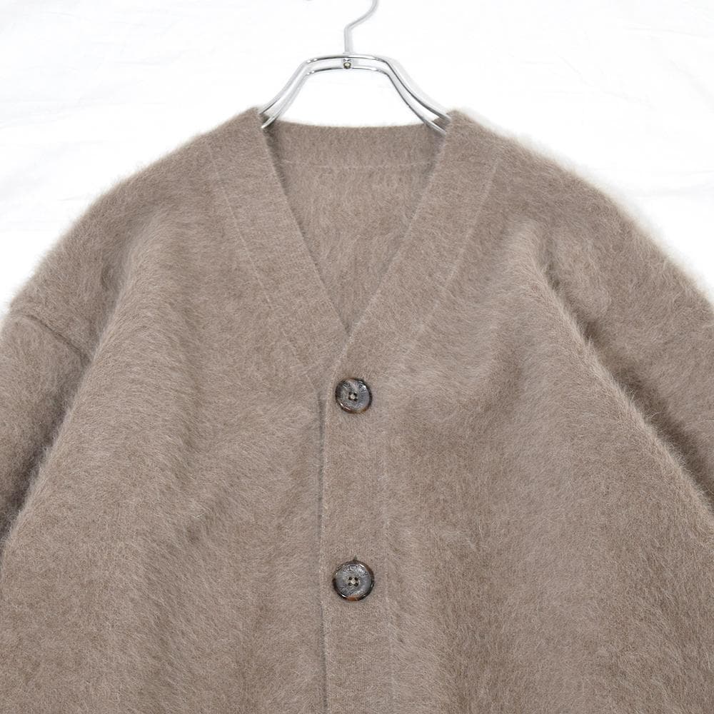 佐藤健 ABYTS カシミヤ混 フォックス シャギーカーディガン 1