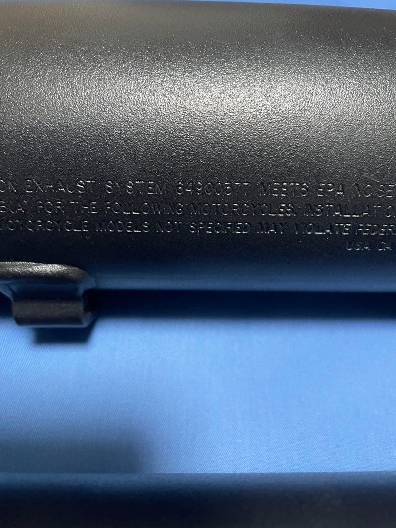 ハーレー純正 スポーツスター用 北米マフラー 14年〜　バロニーカット