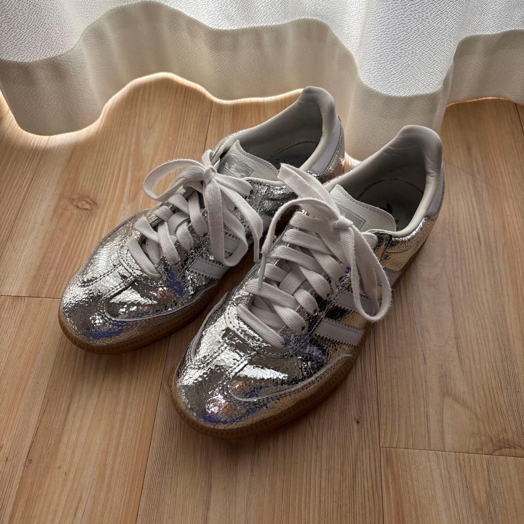 サンバ OG /SAMBA OG adidas メタリックシルバー スニーカー サンバ OG / Samba OG / アディダスオリジナルス adidas Originals