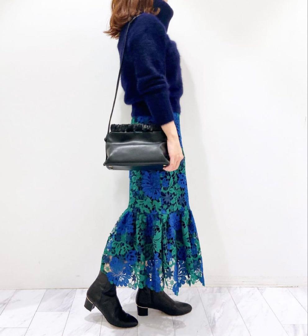 アルアバイル ルルウィルビー ファー加オフタートルプルオーバー