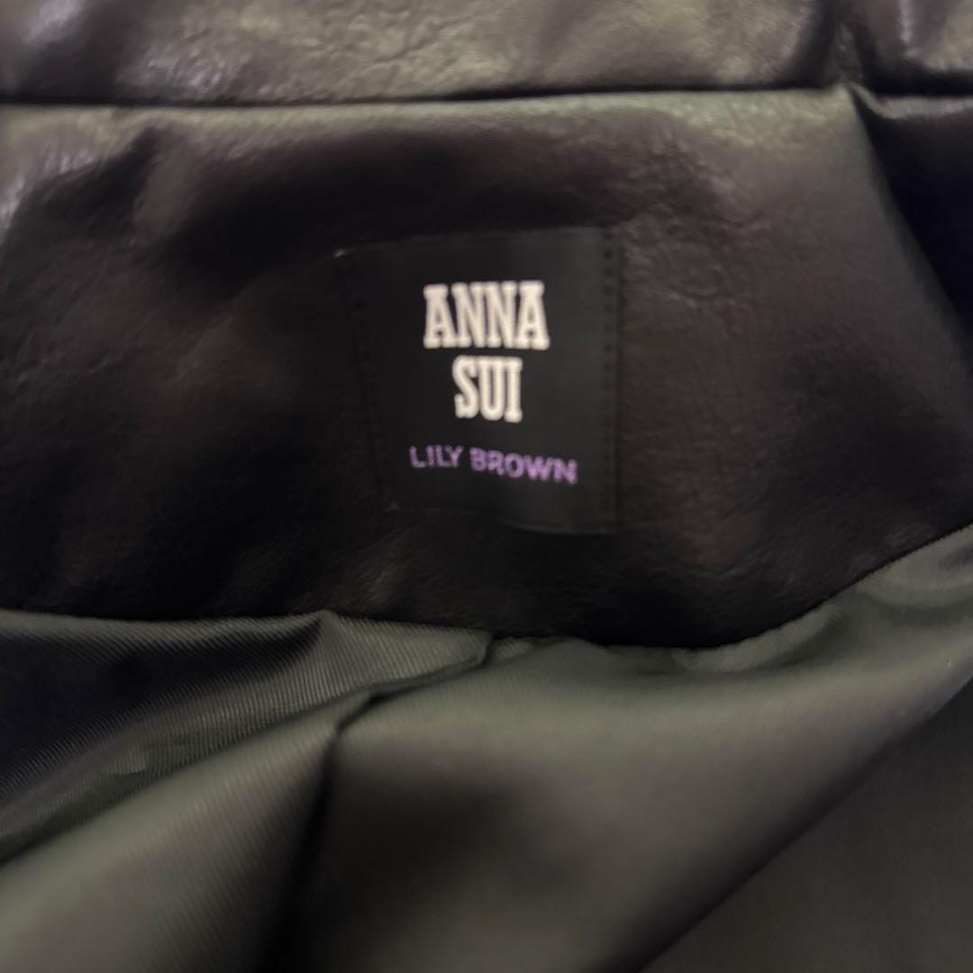 【LILY BROWN ×ANNA SUI】バタフライスタッズブルゾン