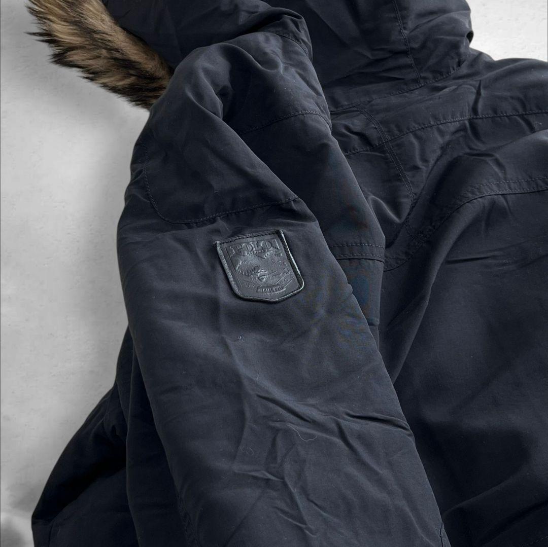 現行】ポロラルフローレン ファー付きジャケット 現行モデル 160 美品