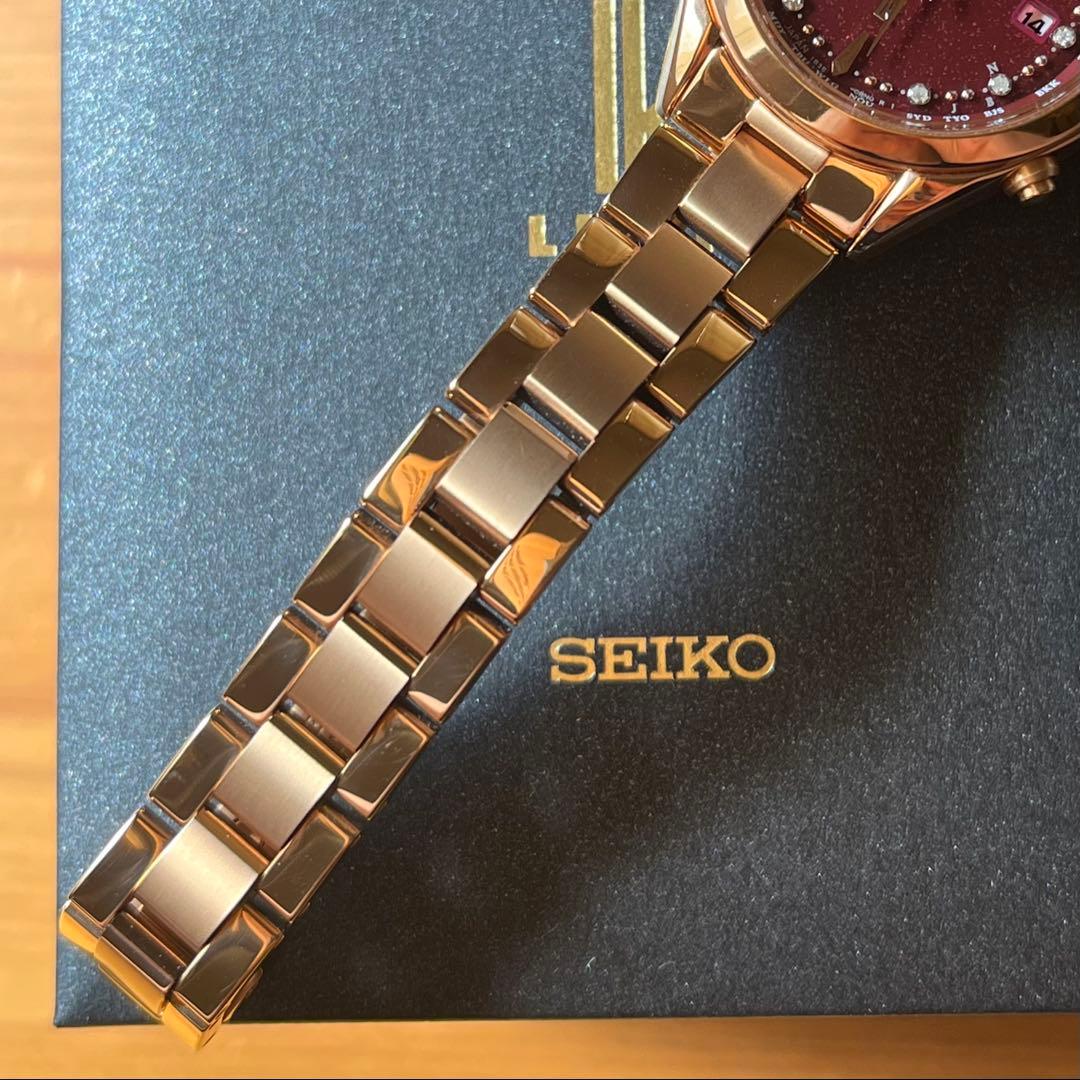 セイコー LUKIAルキア Jewel限定モデル 「ルビー」 - メルカリ