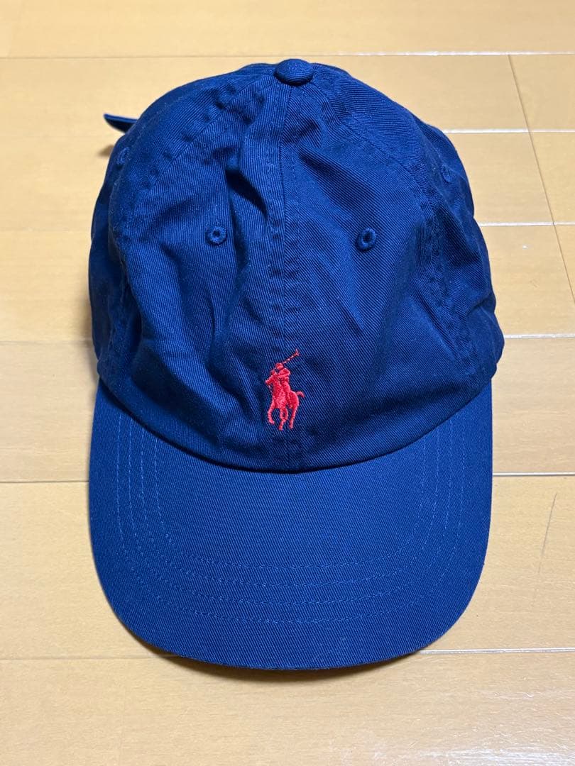 Polo Ralph Lauren ベースボールキャップ ネイビー - メルカリ
