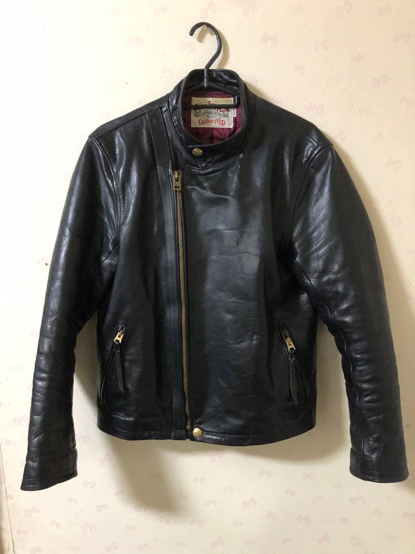 nm！美品！caleeライダースジャケット。M 定価15万！ VANSON LEATHER®︎ OVER SIZE DOUBLE RAIDERS JACKET – CALEE ONLINE STORE