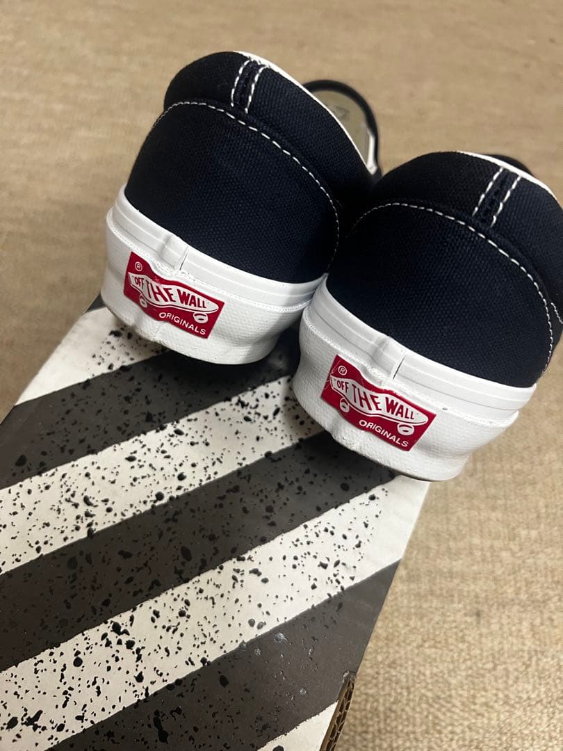 VANS VAULT OG SLIP-ON LX ネイビー 26.5cm