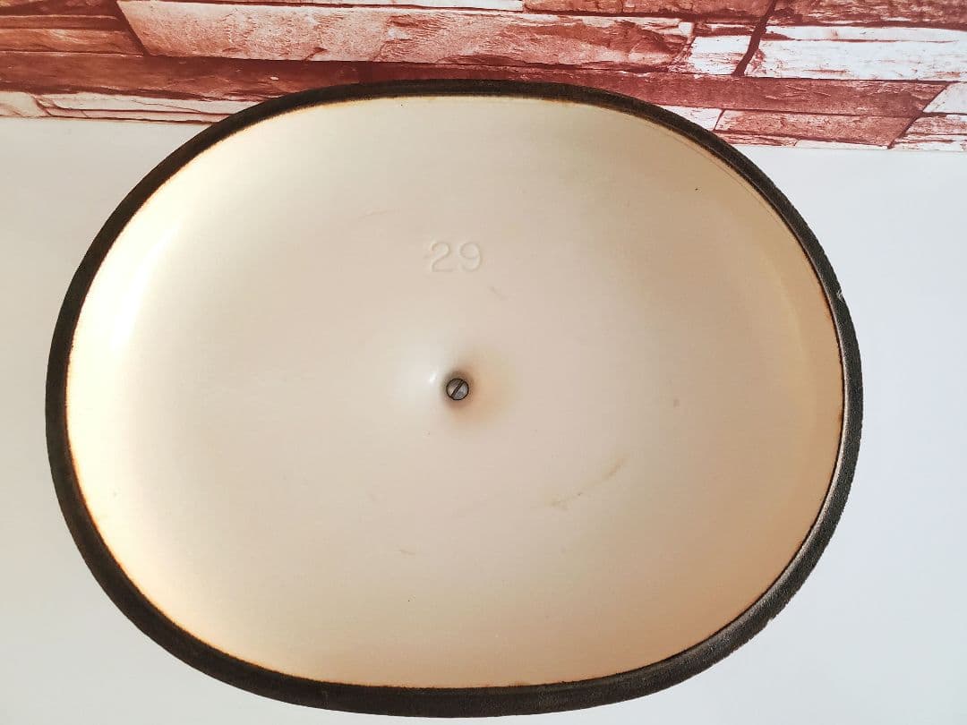 希少品】ル・クルーゼ エンツォ マリ オーバル29㎝ LE CREUSET - メルカリ