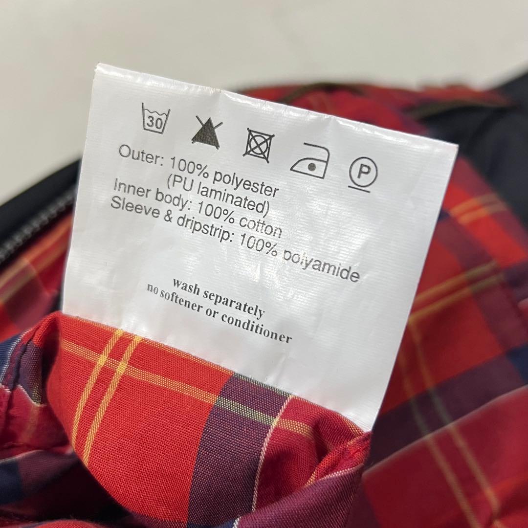 Barbour ジャケット チェックBAYHAM 黒 ダブルジップ - メルカリ