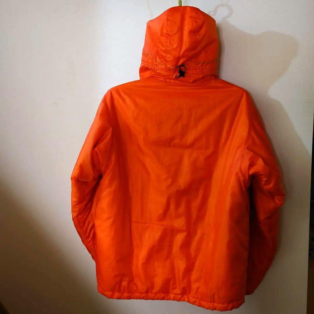 patagonia パタゴニア パフボールセーター M オレンジ 2002 - メルカリ