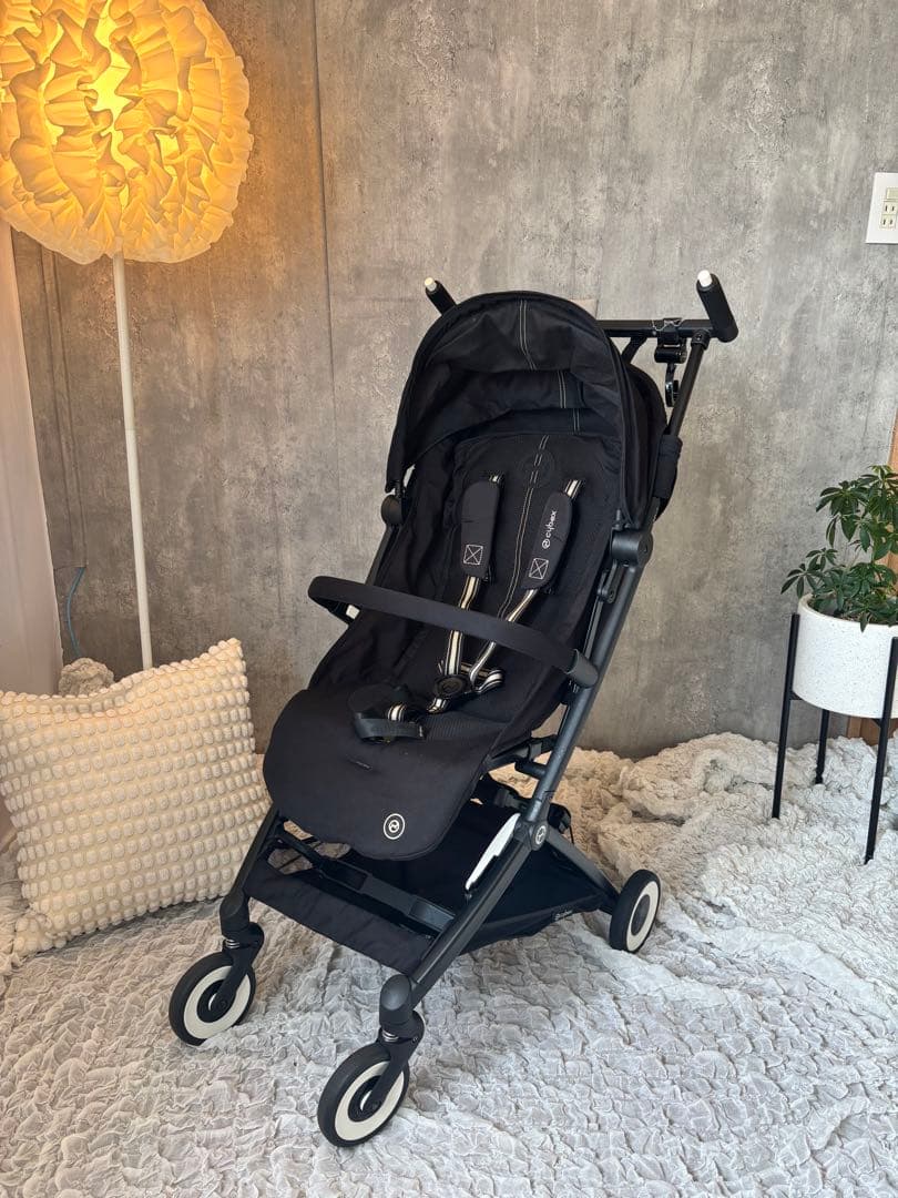 cybex リベル ブラック折りたたみベビーカー サイベックス リベル