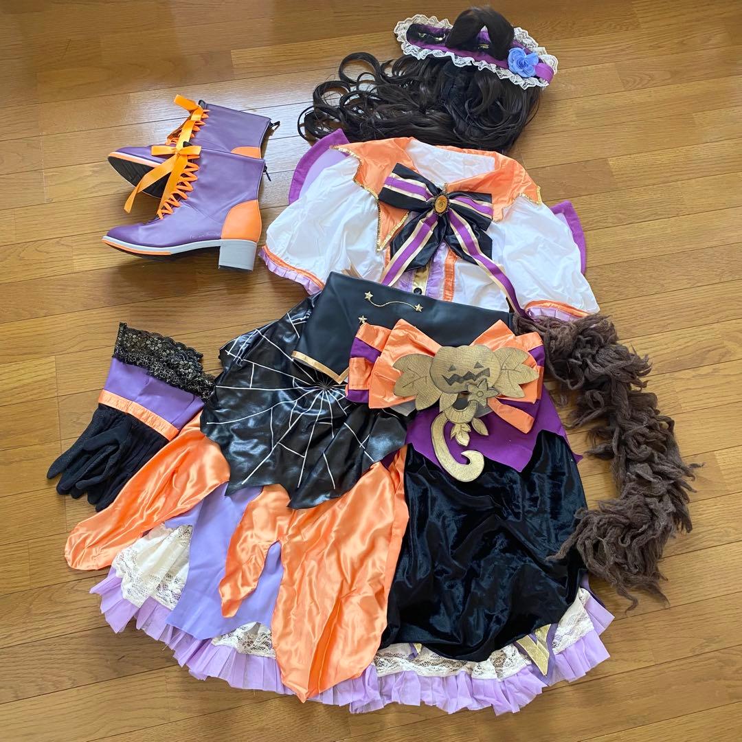 ウマ娘 ライスシャワー ハロウィン コスプレ フルセット 衣装 ウィッグ