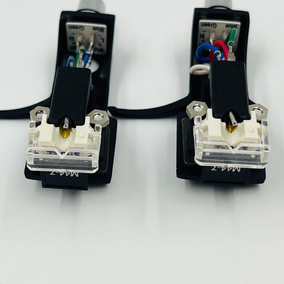 SHURE M44-7 カートリッジ Technics ヘッドシェル