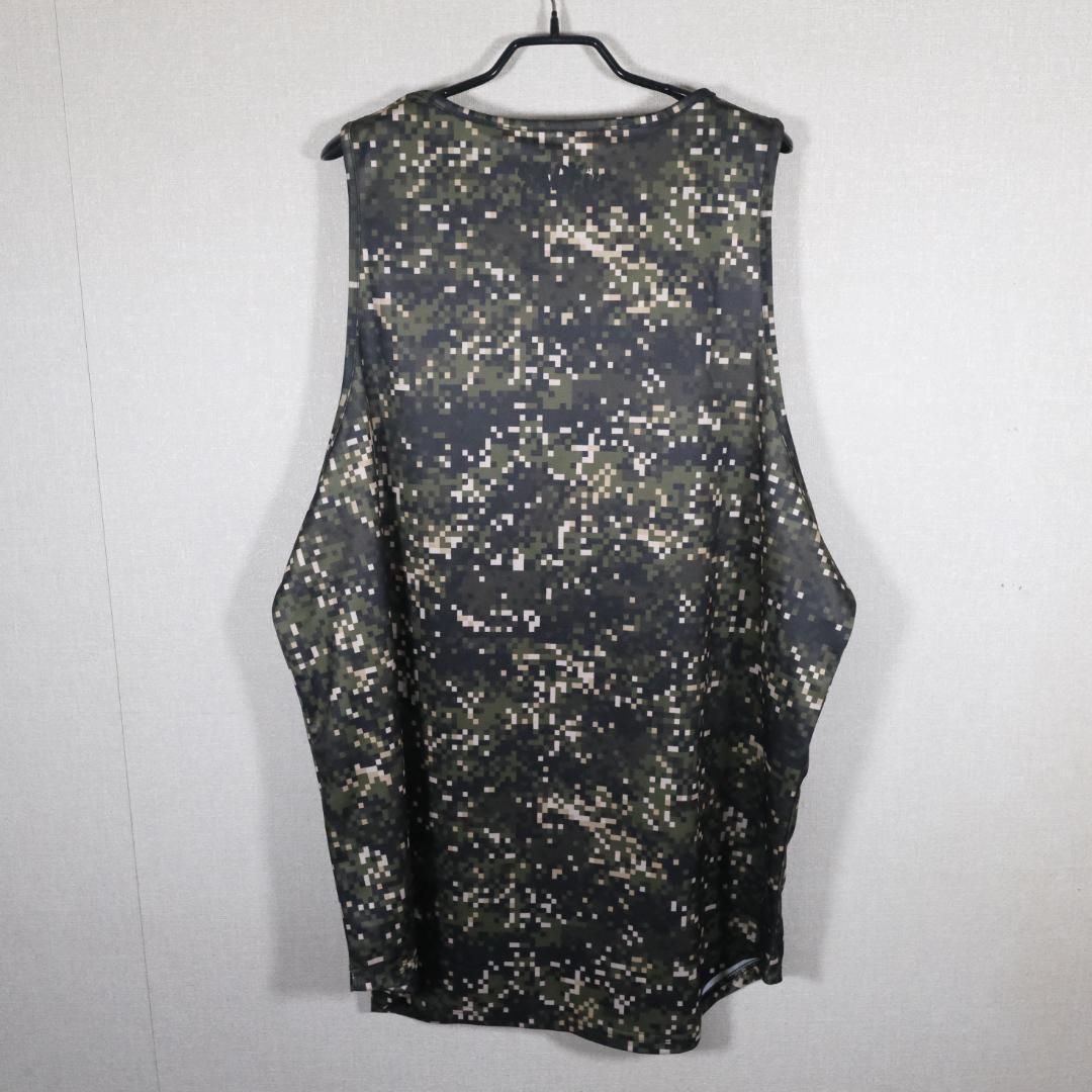 SAPEur サプール BASIC TANK TOP DIGITAL CAMO