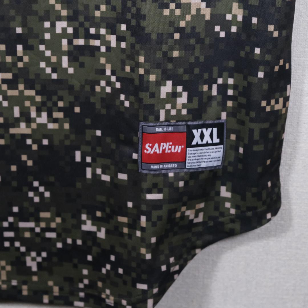 SAPEur サプール BASIC TANK TOP DIGITAL CAMO