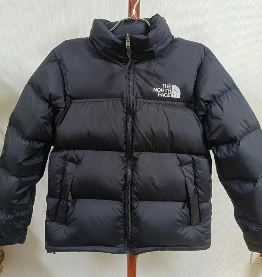 美品】XL ノースフェイス ヌプシ ブラック ダウンジャケット - メルカリ