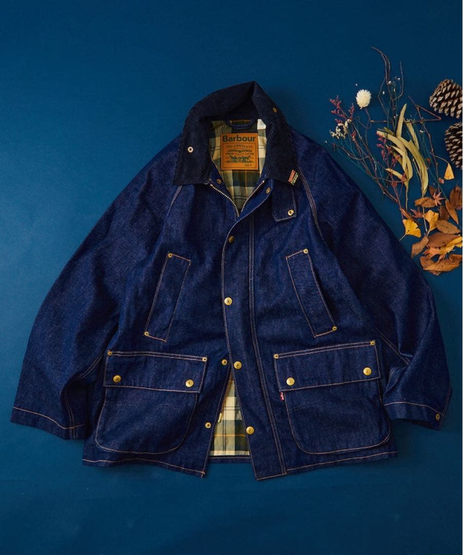 現時点で最安値 《Barbour × Levi's》デニム カバーオール - メルカリ