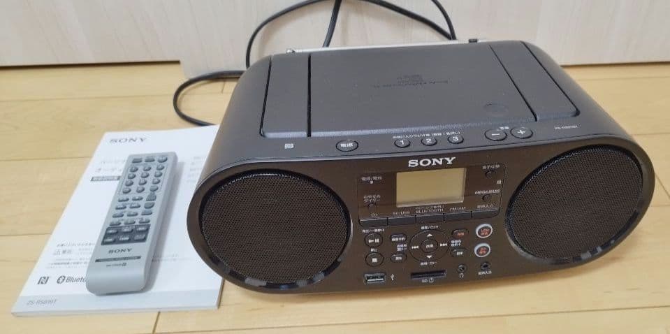 SONY ZS-RS81BT CDラジオ Bluetooth/USB録音 美品 ZS-RS81BT | ラジオ／CDラジオ・ラジカセ | ソニー