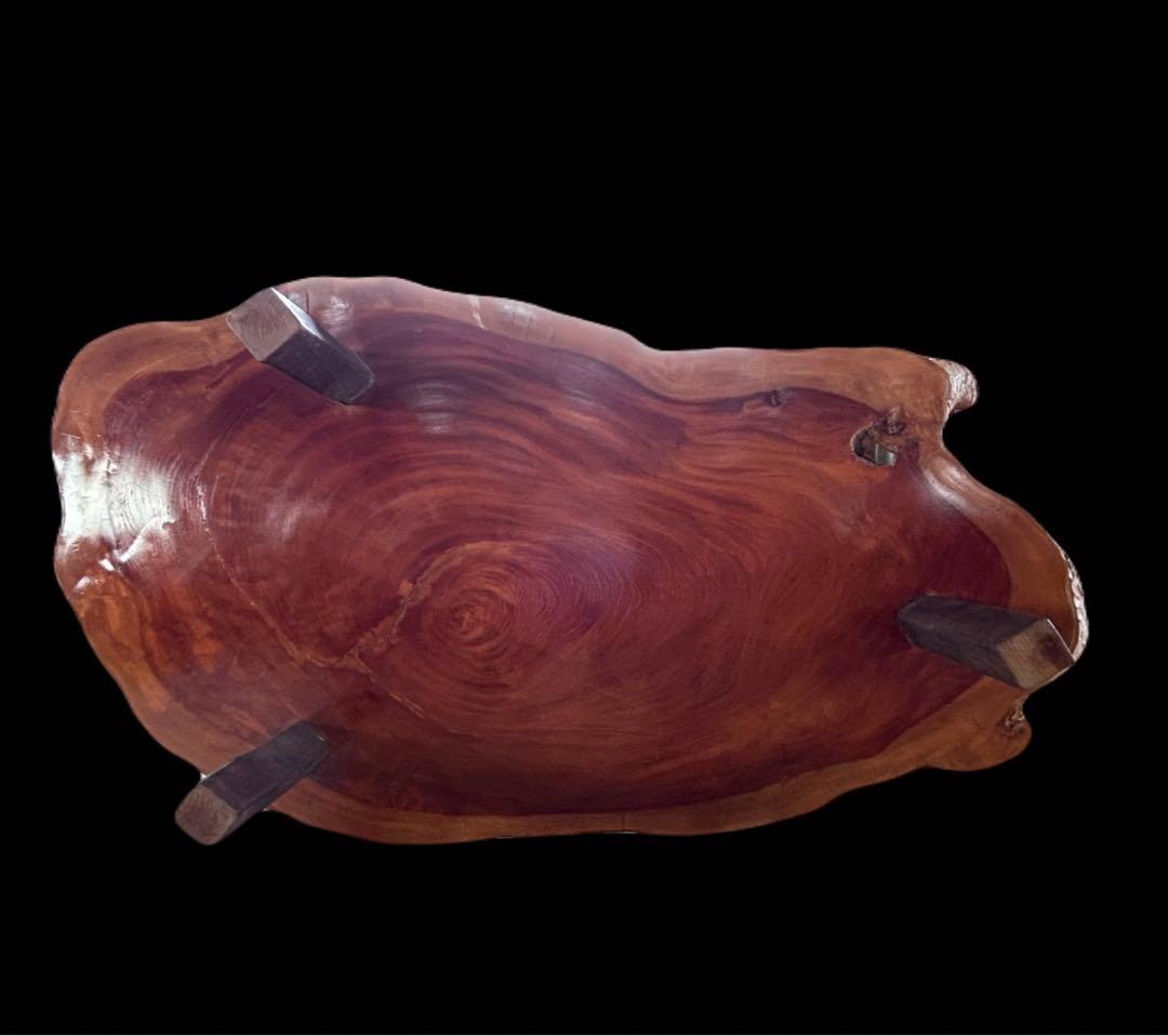 一枚板 座卓 ローテーブル 天然木 -305-