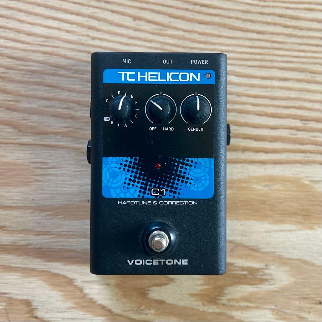 TC HELICON C1 レコーディング用エフェクター(ライブオートチューン