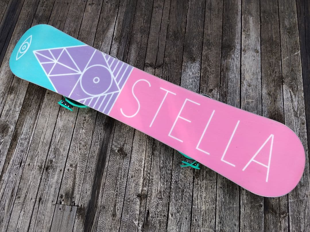 女性用スノーボード3点セット 140 ビンディング サイズ違いブーツ