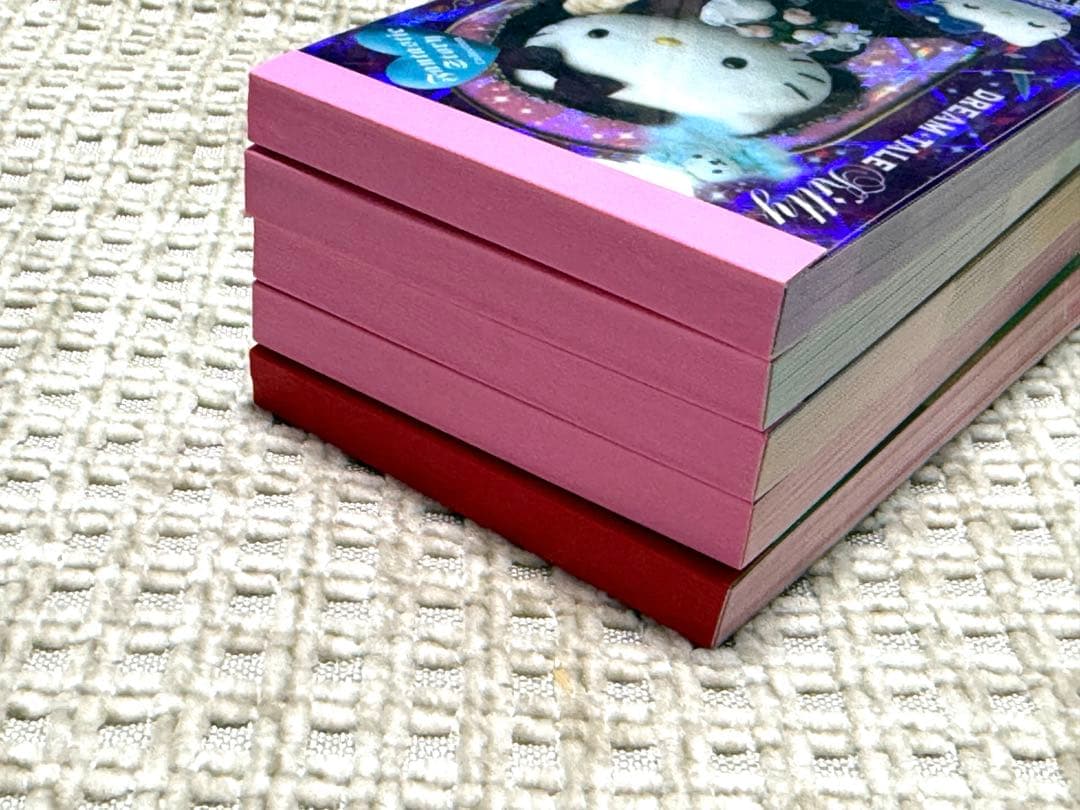 ハローキティ DREAMTALE キティ 5種セット ダイカットメモ メモ帳