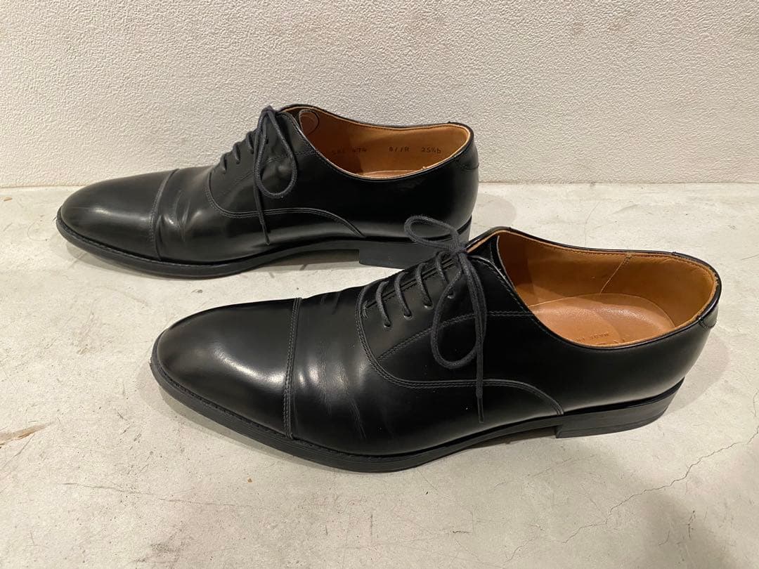 REGAL リーガル ストレートチップ 811R ブラック 25.5cm 内羽根