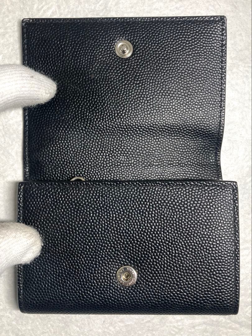 美品 サンローラン レザー 6連キーケース ブラック 黒