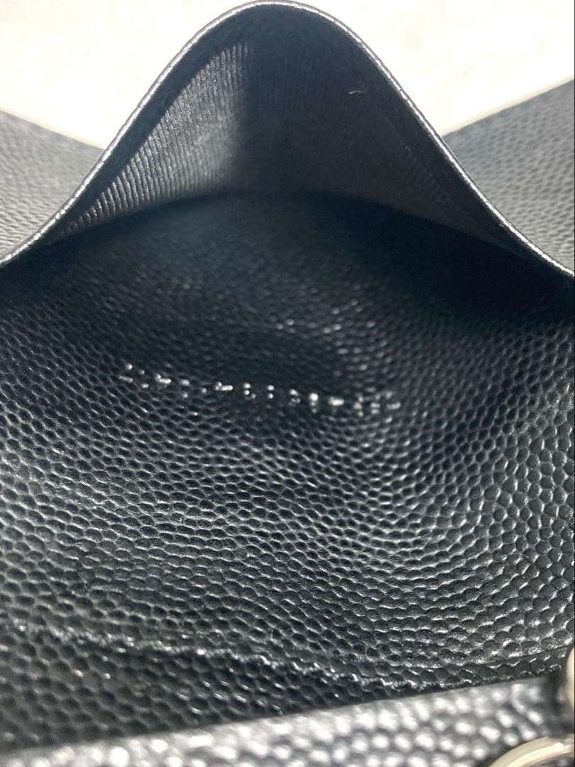 美品 サンローラン レザー 6連キーケース ブラック 黒