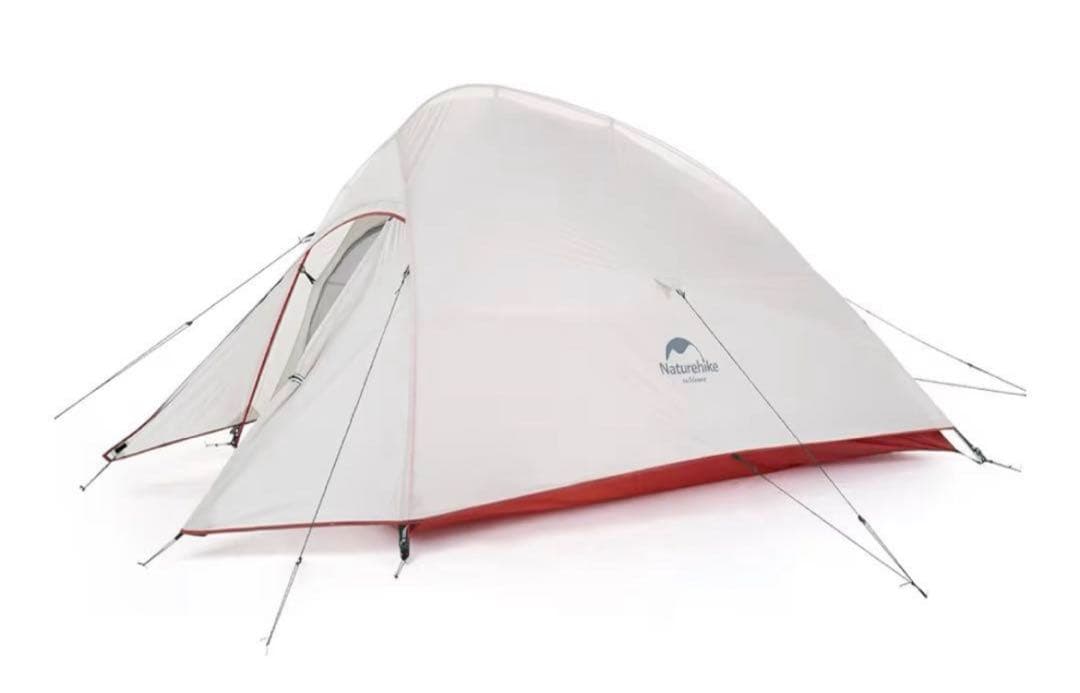 Naturehike Cloud up 2x 2人用テント グレー Naturehike Cloud Up2 テント 超軽量 2人用 20D 210T 二重層 耐水圧