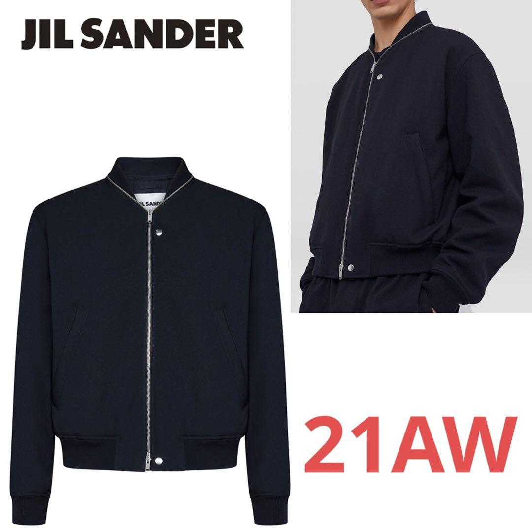 JIL SANDER 21AW メルトンウール ブルゾン ボンバージャケット - メルカリ