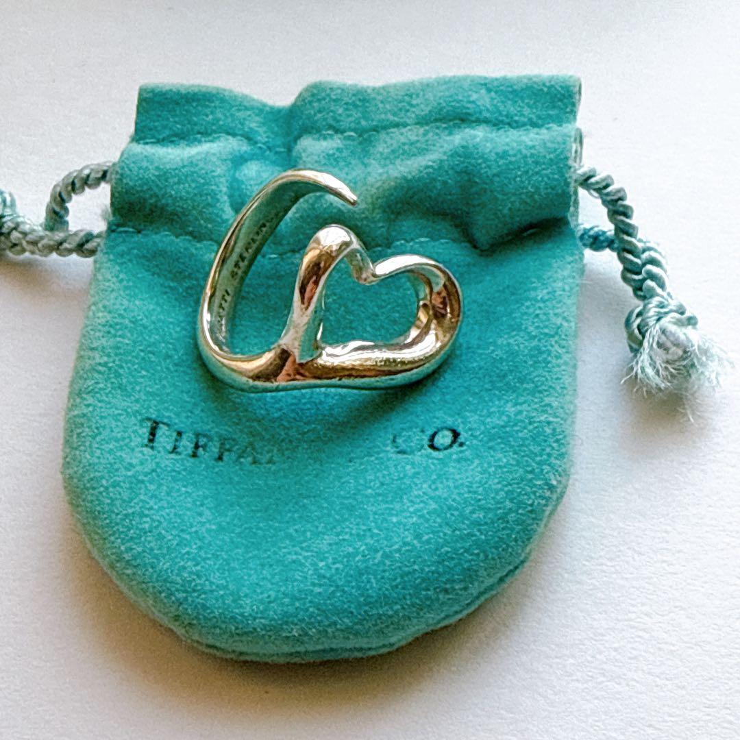 ティファニー ラビングハートリング SV925 約10号 保存袋付 - メルカリ