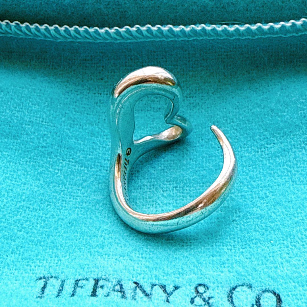 ティファニー ラビングハートリング SV925 約10号 保存袋付 - メルカリ