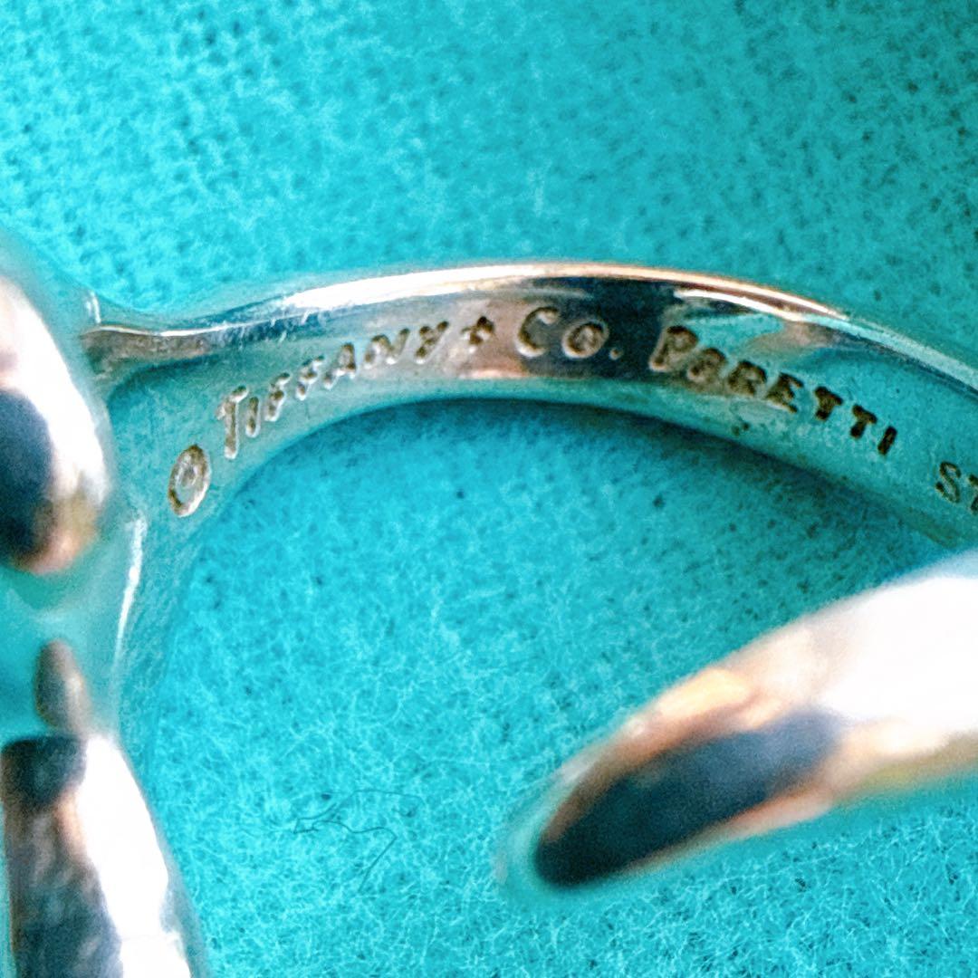 ティファニー ラビングハートリング SV925 約10号 保存袋付 - メルカリ