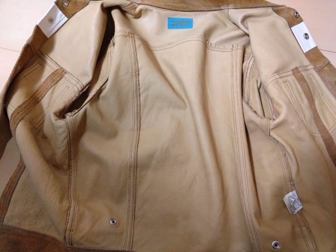 LEAF期 97AW Undercover スエードペンキジャケット スウェード - メルカリ