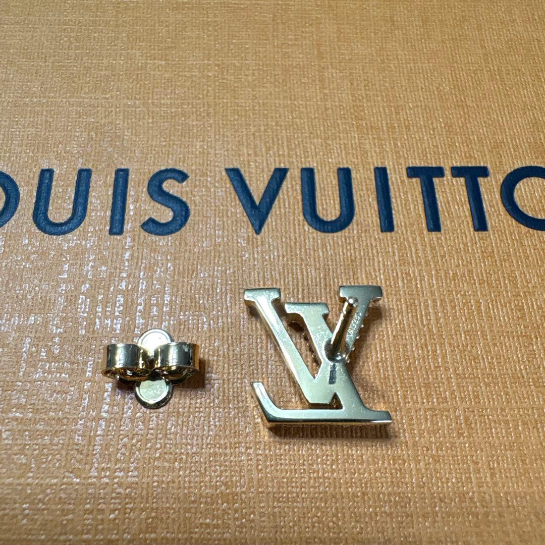 ヴィトン☆ピアス片耳（ゴールド）