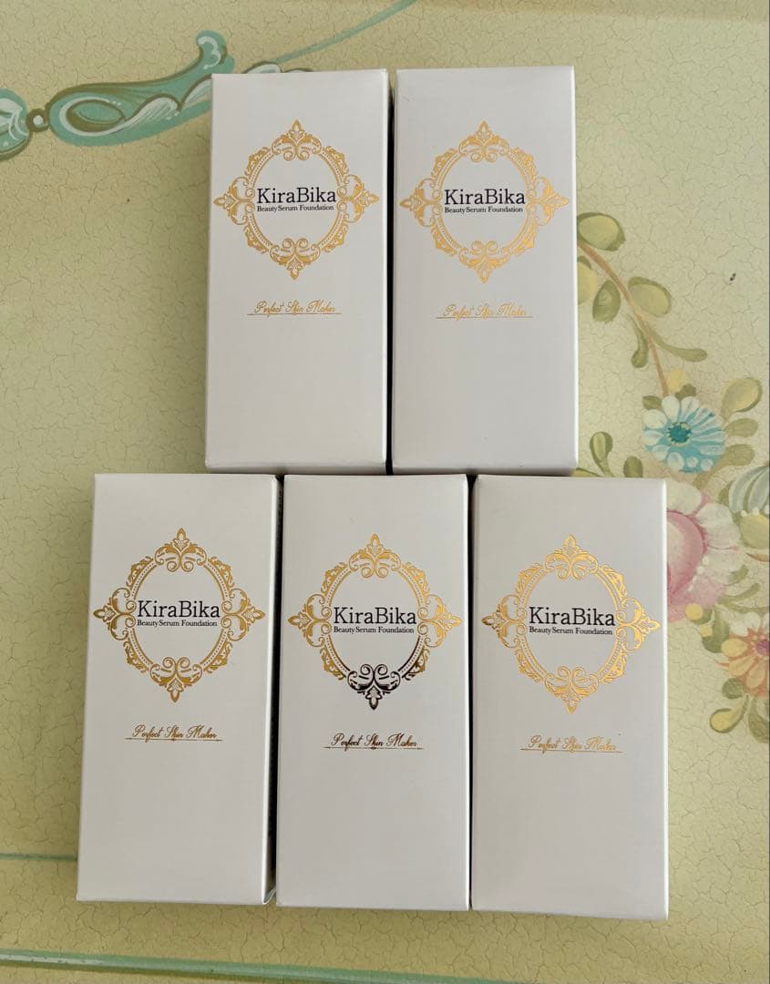 専*用様 KiraBika 美容液ファンデーション 5個セット 本日限定価格 きらびか KiraBika ファンデーション ライトオークル