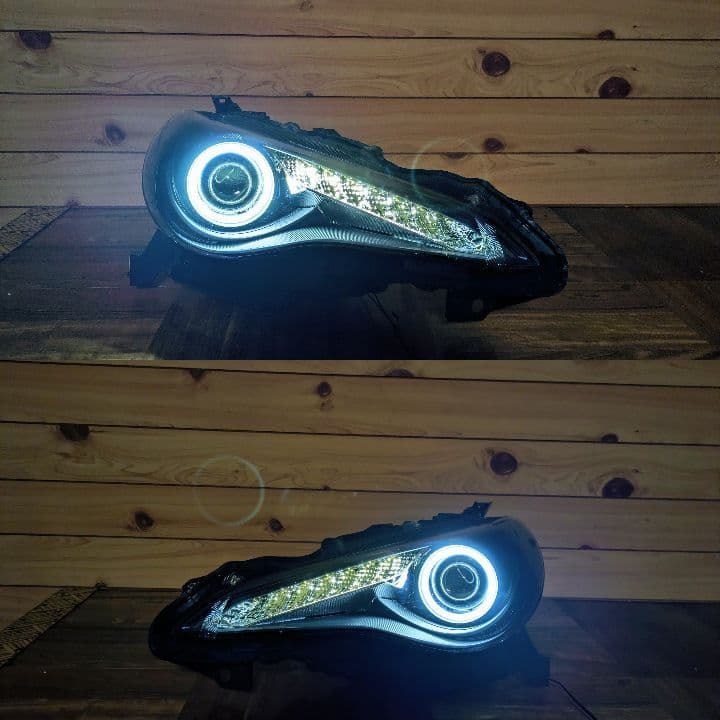 送料無料 86 BRZ ZC6 ZN6 ヘッドライト イカリング 黄ばみ無し 楽天市場】ZN6 ZC6 86 BRZ LED ヘッドライト V4 ブラック 流れる