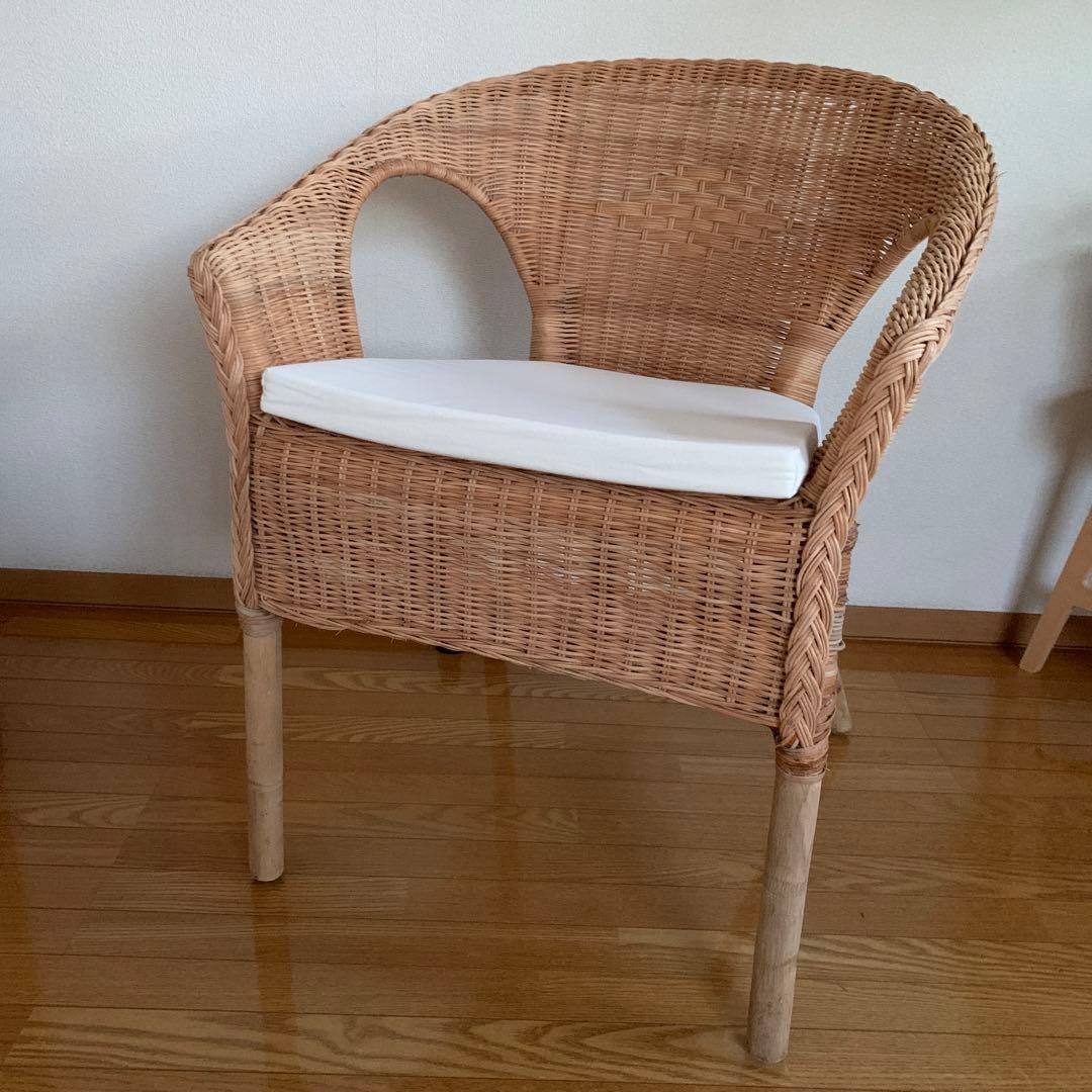 「IKEA」　イケア　AGEN アーゲン　チェア　籐/竹 AGEN アーゲン チェア, 籐, 竹 - IKEA